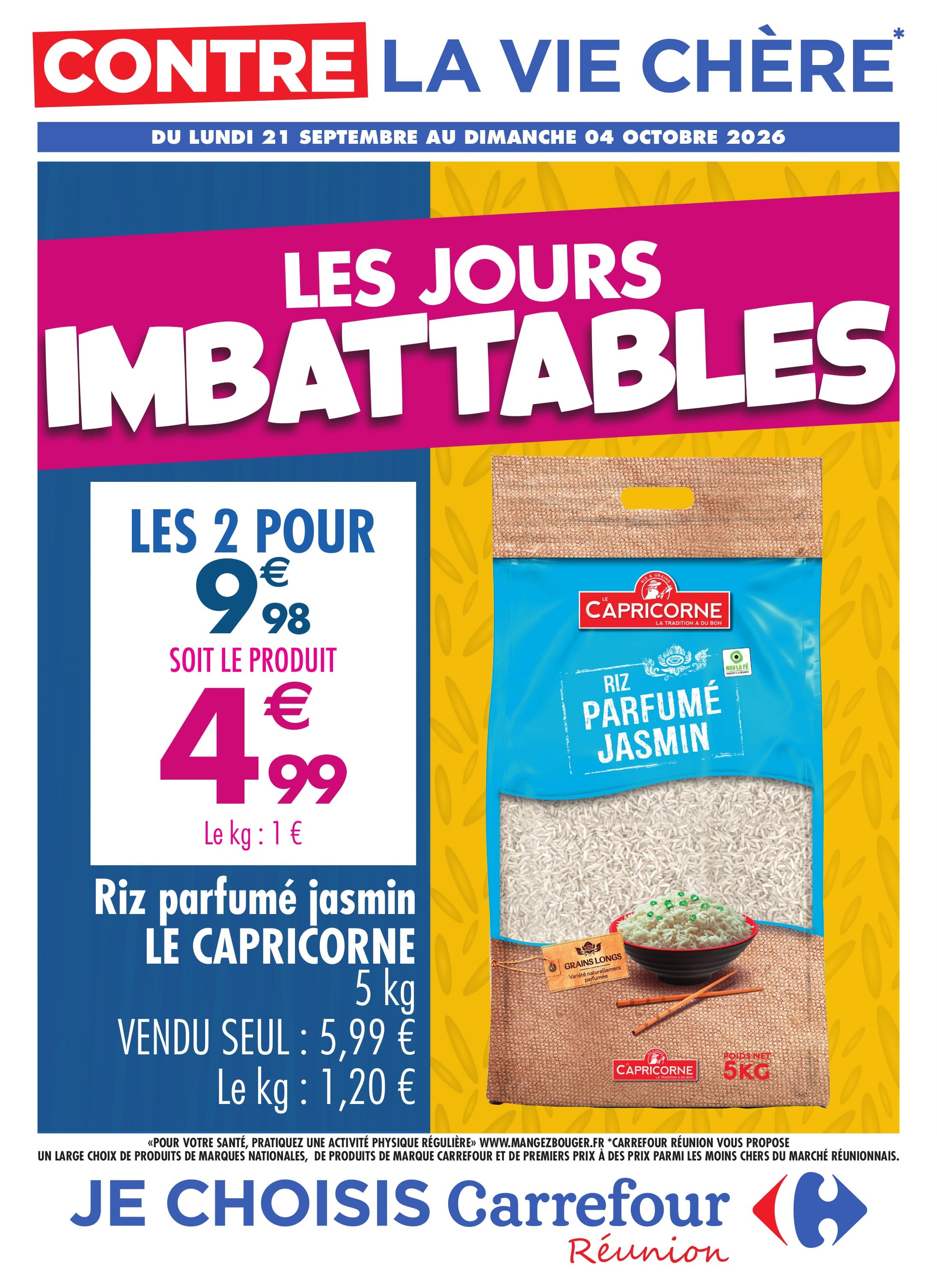 Riz parfumé jasmin le capricorne