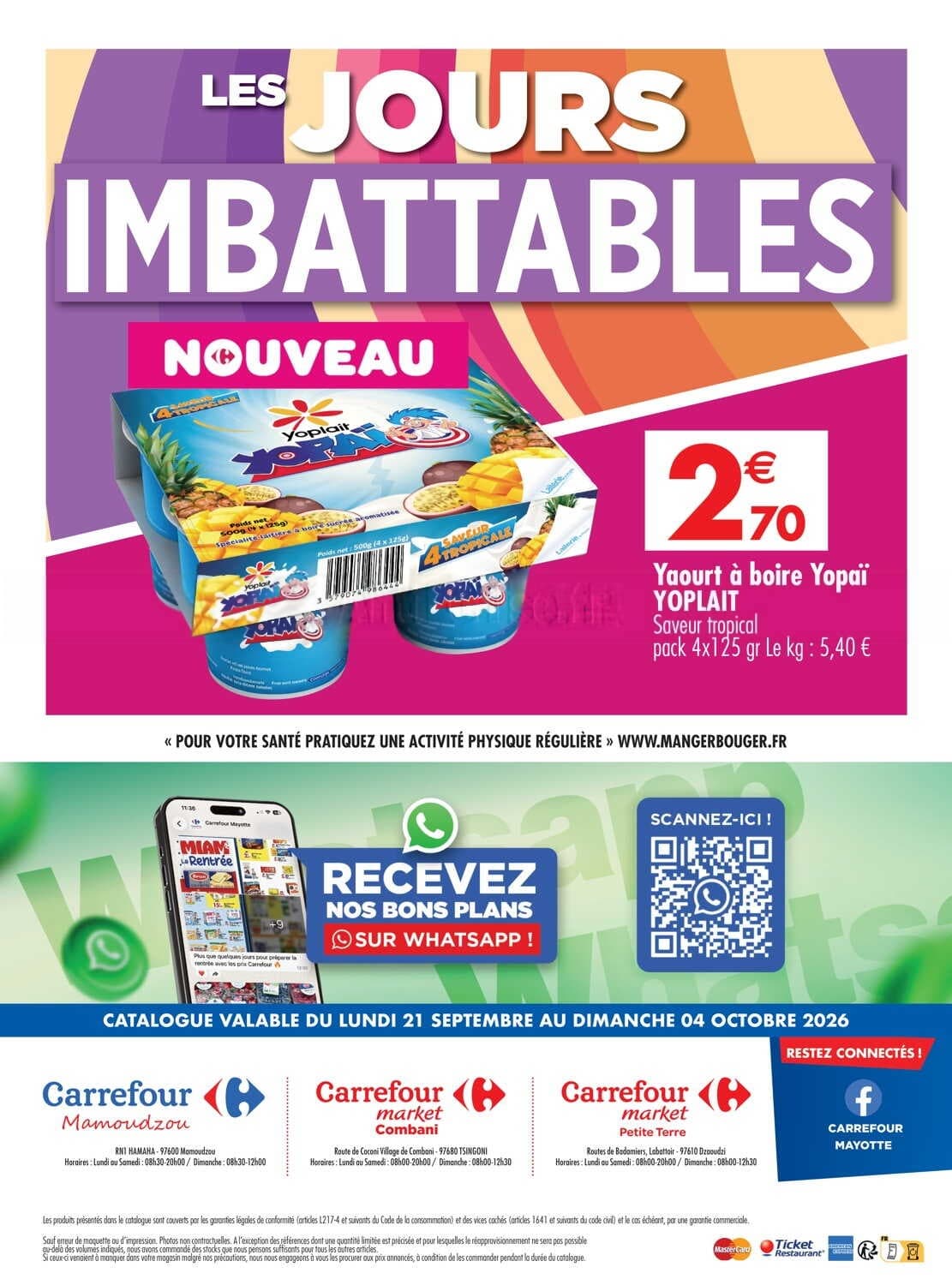 Yaourt à boire yopaï