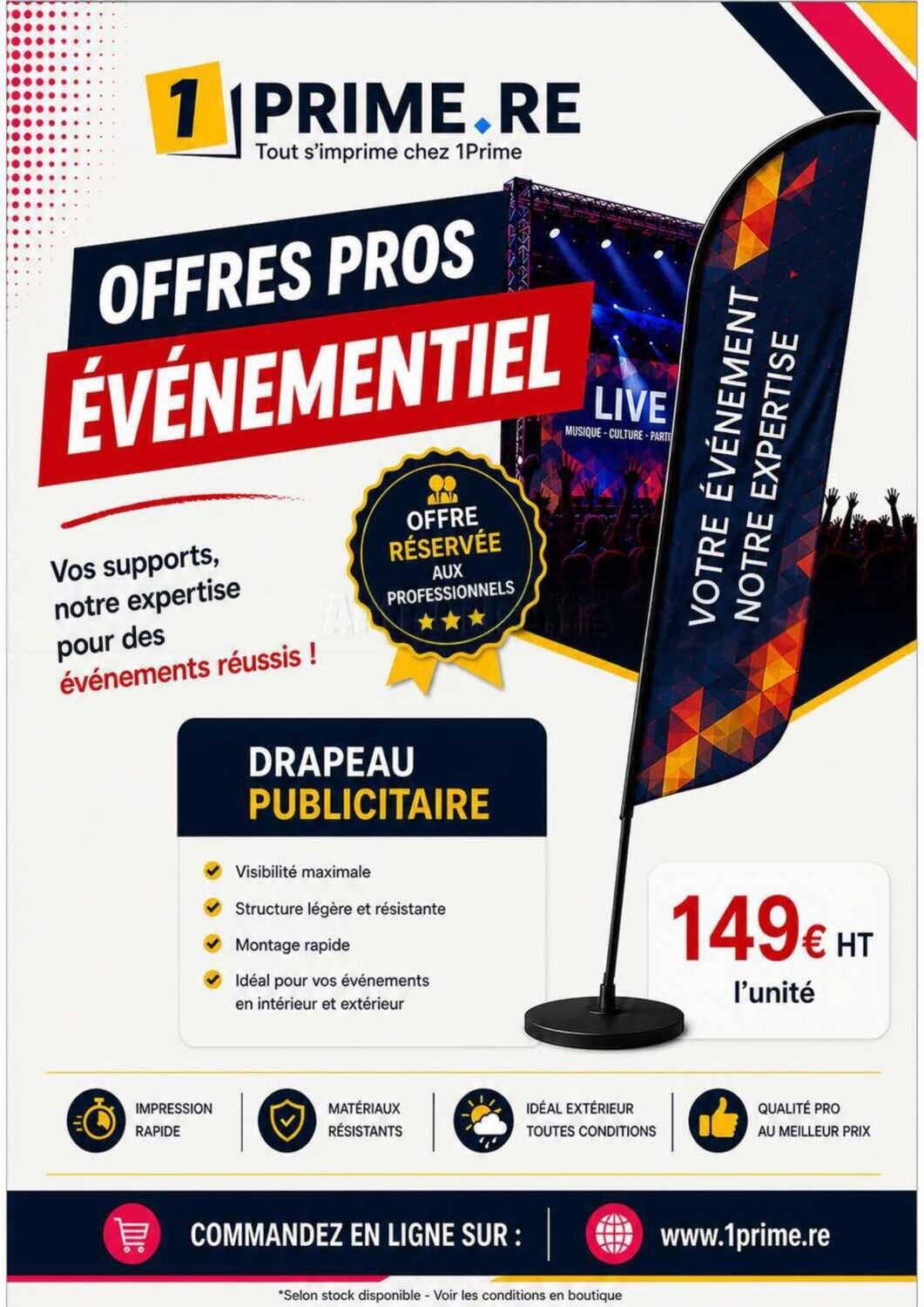 Drapeau publicitaire