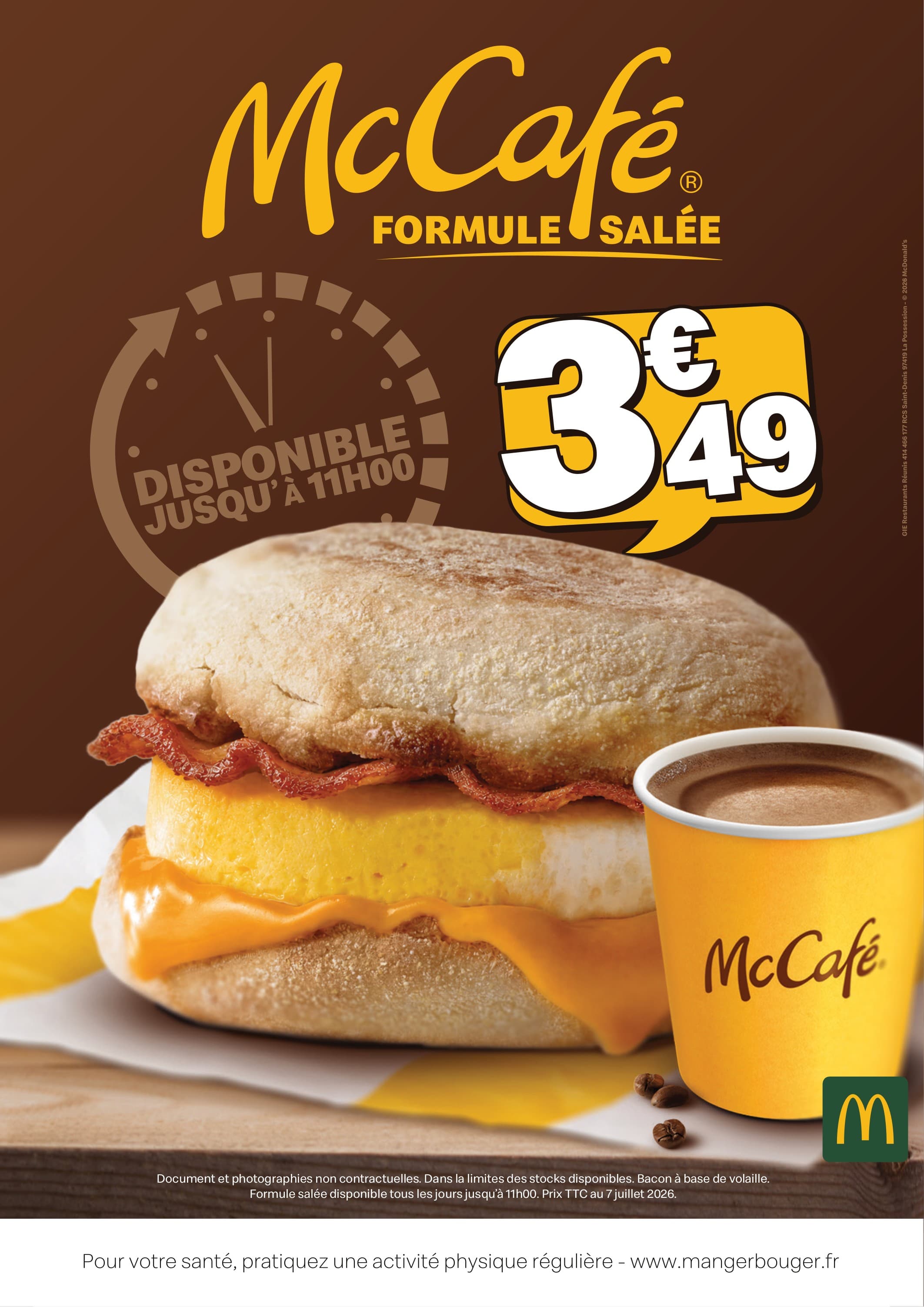 Mccafé formule salée